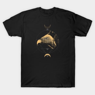 Black Vulture Sacred Geometry T-Shirt